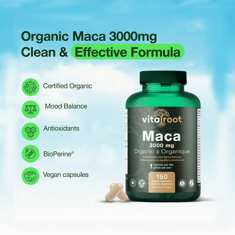 Organic Maca 3000mg