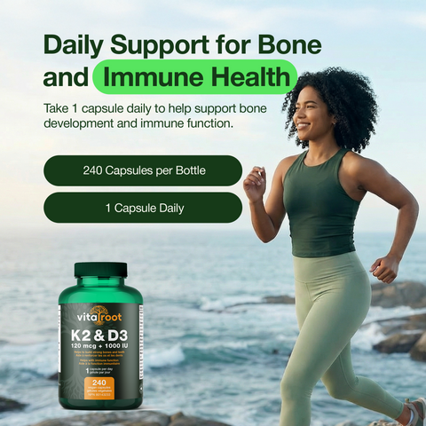 VitaRoot Vitamine D3 + K2