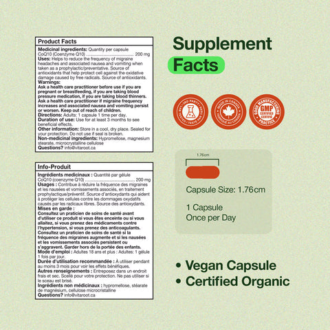 Coenzyme Q10 200mg