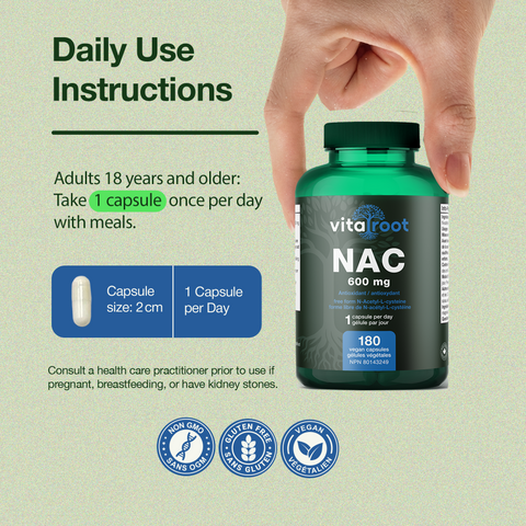 VitaRoot NAC 600 mg