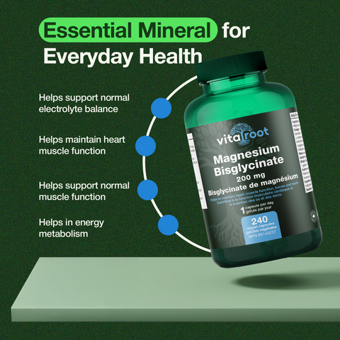 Vitamine Magnesium Bisglycinate 200mg