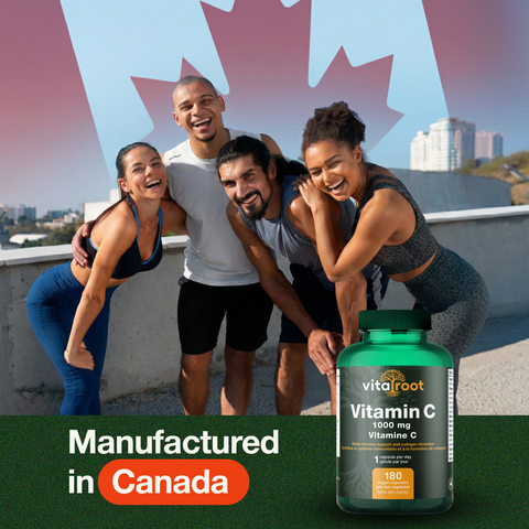 Vita Root Vitamine C (1000mg, 180 Gélules)