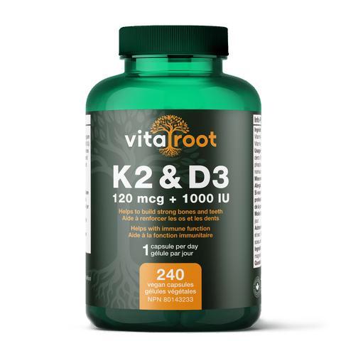 K2 & D3 120mcg + 1000IU
