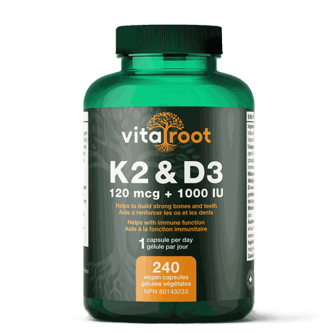 VitaRoot K2 and D3