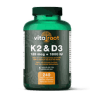 K2 & D3 120mcg + 1000IU · 240 capsules